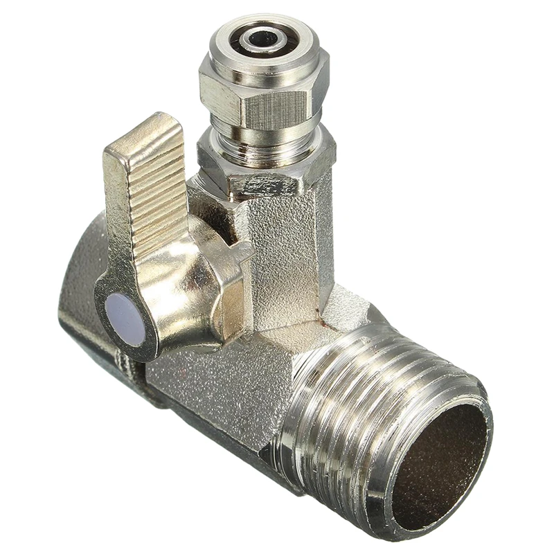 Промо-акция! RO подачи воды адаптер 1/2 &quotдо 1/4&quot шаровой кран обратного осмоса