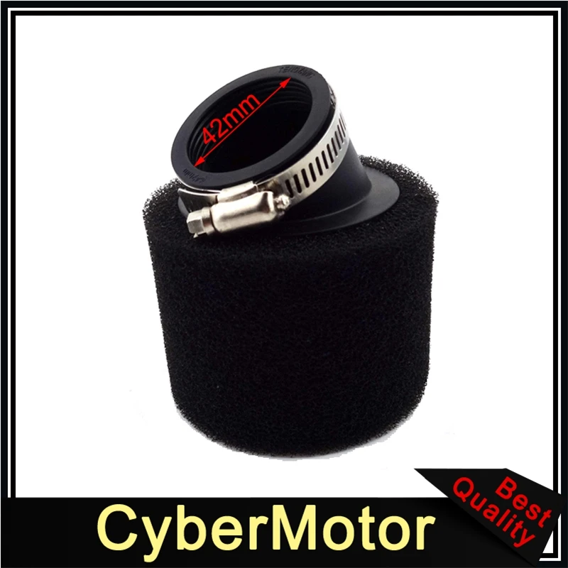 42 мм вспененный воздушный фильтр для 125cc 140cc карбюратор двигателя китайский Pit Dirt