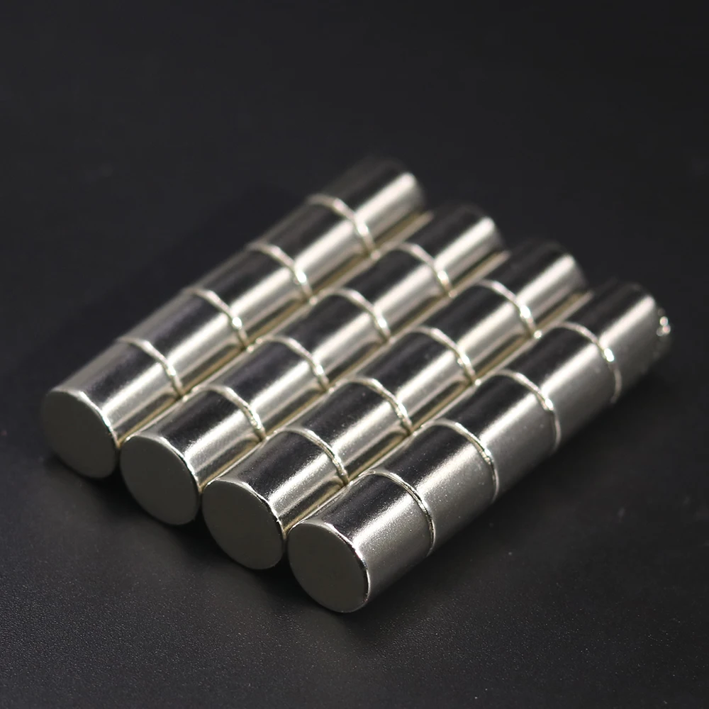 5/10/20/50 Pcs 10x10 Neodymium Magnet 10mm x 10mm N35 NdFeB Round Super Powerful Strong Permanent Magnetic imanes Disc 10x10 images - 6
