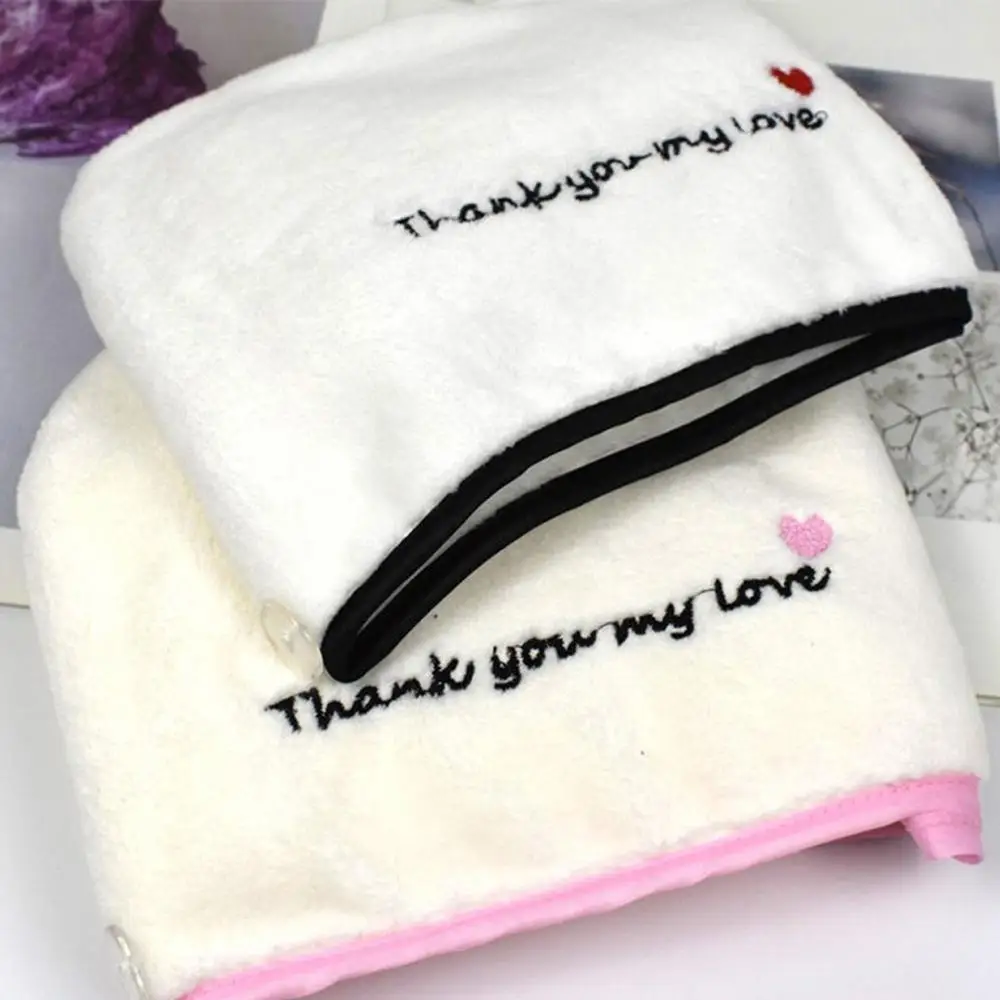 Полотенце из кораллового флиса быстросохнущее полотенце для волос головной убор