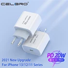 Обновленный адаптер для быстрой зарядки Pd 20 Вт для Iphone 12 13 Pro, зарядное устройство Usb Type-C для Apple 12Pro Max 11, зарядное устройство для Iphone