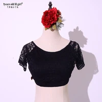 2021 tribal belly dance bolero lace top short sleeves women sexy female clothes lsd01