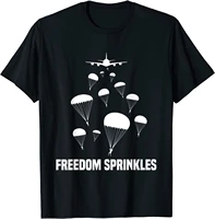mens army paratrooper freedom sprinkles 82nd 101st airborne men t shirt short casual cotton o neck harajuku shirt