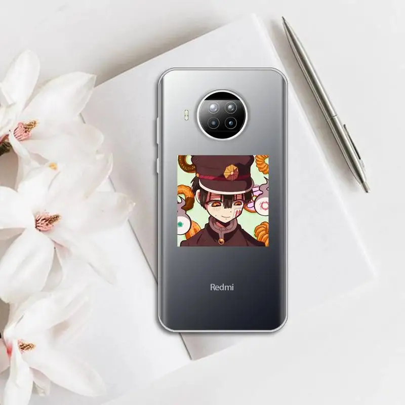 

Toilet-Bound Hanako-kun Hanako Phone Case Transparent for Xiaomi Redmi note 10 t 8 9 pro lite 11