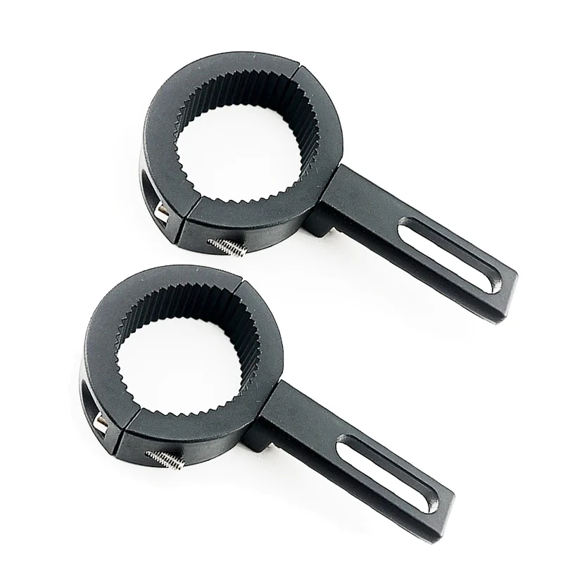 

1 Pair Lamp Clamp Holder for Motorcycle LED Headlight Adjustable Clamp 38mm-55mm