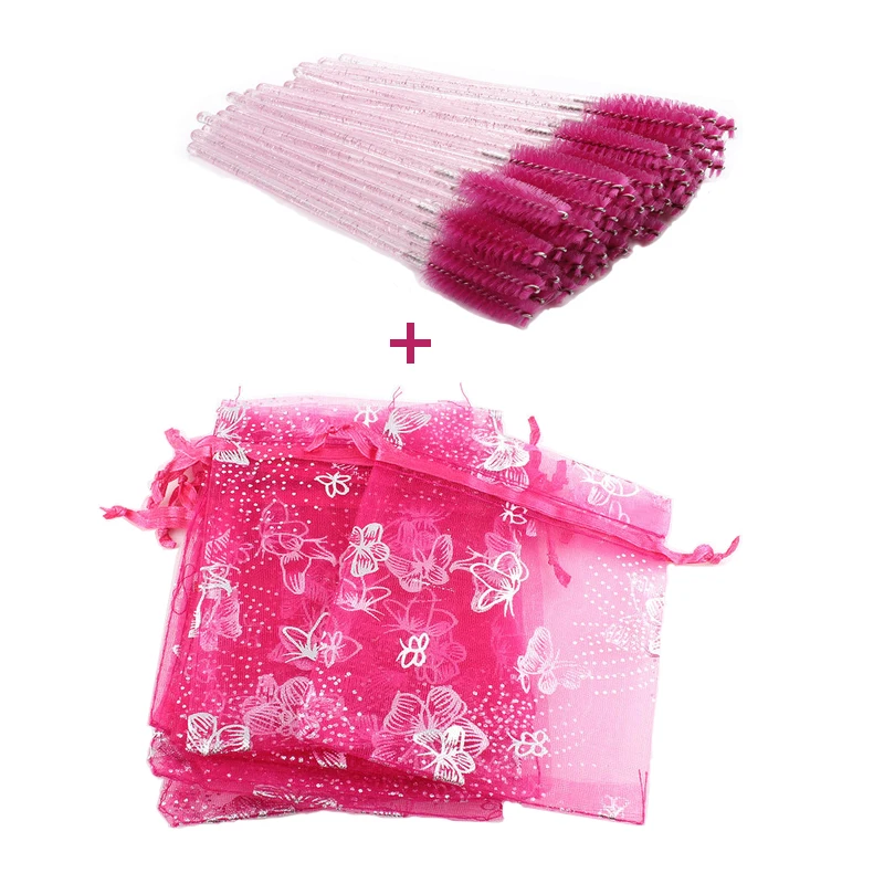 Посылка для ресниц в форме бабочки со шнурком органзы чехлы креативная упаковка