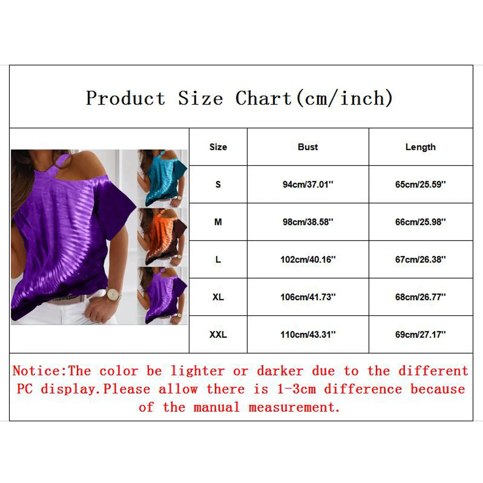 

Women Blouse 3d Tie-dyed Print Loose Shirt Cold Shoulder Blouses Casual Short Sleeve Top Casual Harajuku Plus Size Streetwear