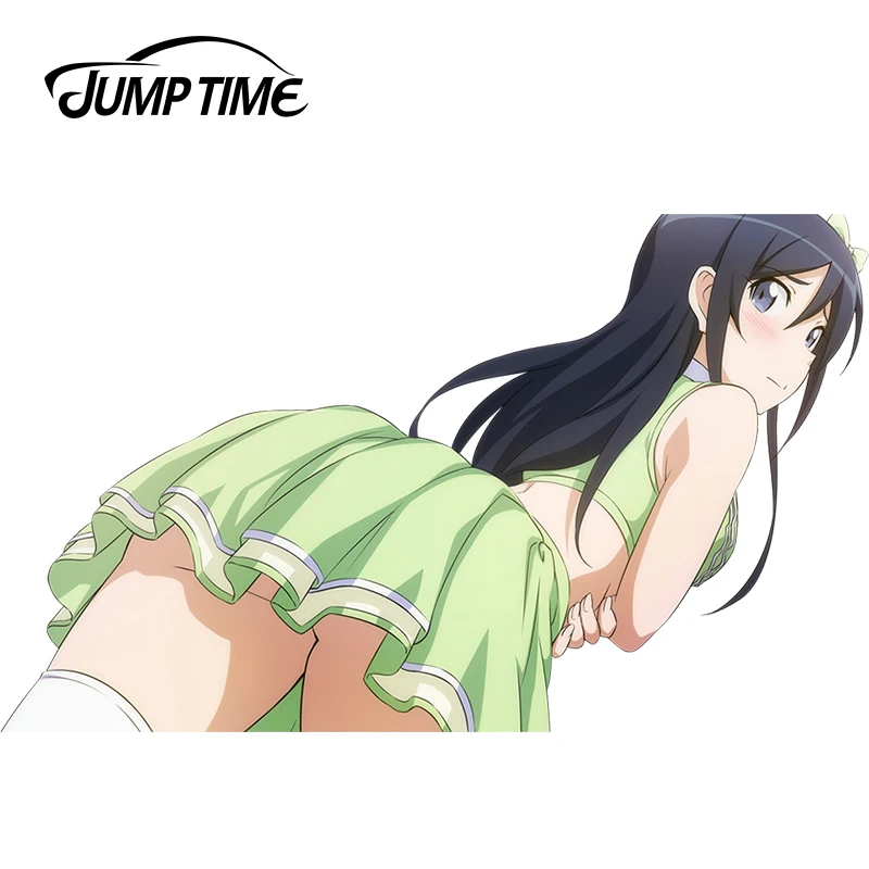 JumpTime 13 см x 7 сексуальная девушка Aragaki Ayase автомобильные наклейки Oreimo 3D аниме