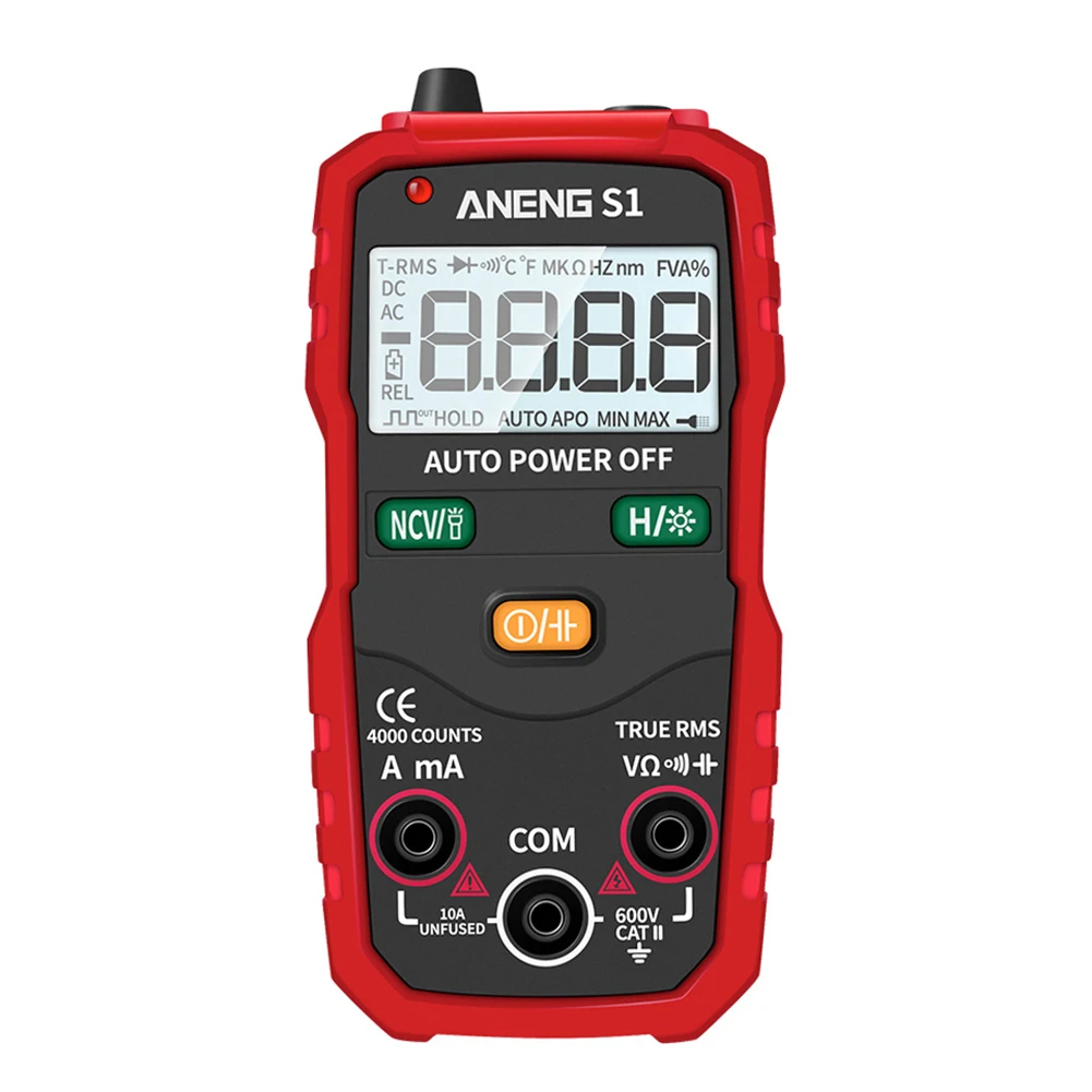 Умный мультиметр Цифровой истинный RMS Авто Диапазон Профессиональный ЖК