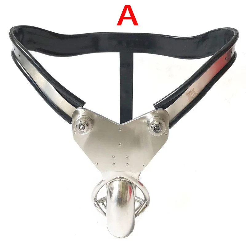 Stainless Steel Penis Chastity Device EMCC Male Belt Pants Metal BDSM Bondage Cbt Lock Cock Cage Sex Toys For Men | Красота и