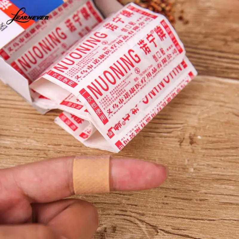 

Adhesive Plaster Wound Hemostasis Sticker Band First Cushion Medical Aid Breathable Band-aids Waterproof Herbal Bandage 50p V7N5