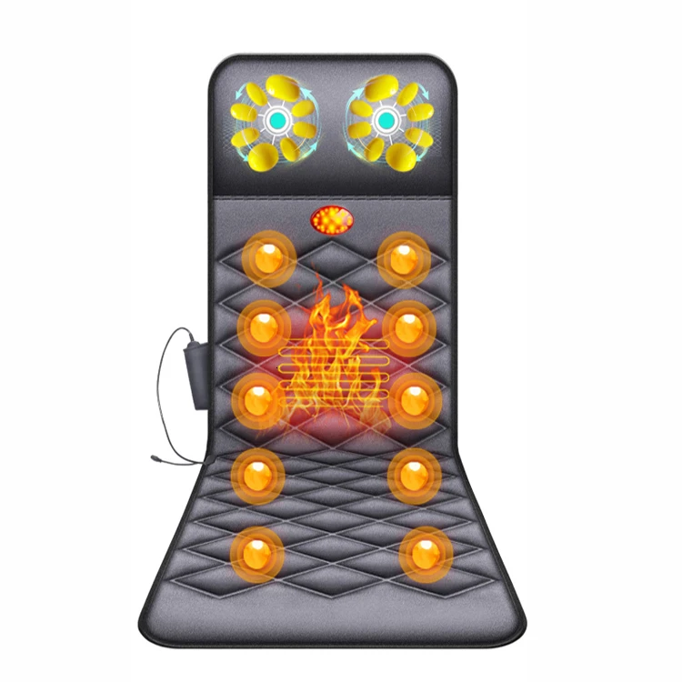 Электрическая массажная подушка матрас для всего тела с электрическим