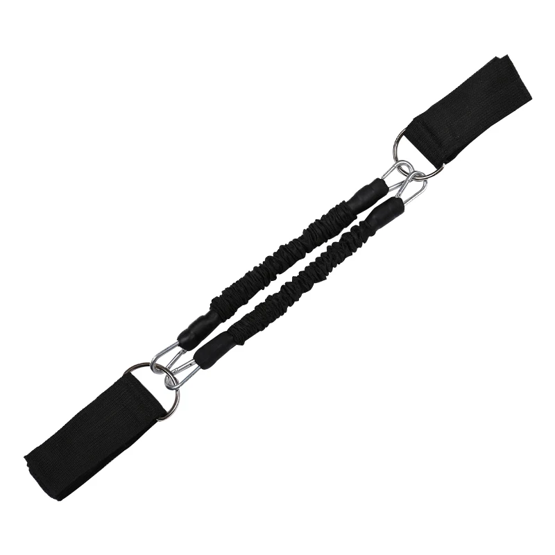 

Resistance Bands Workout Latex Elastic Cord with Padded Ankle Straps 2 Stackable 35LBS Cables for Legs