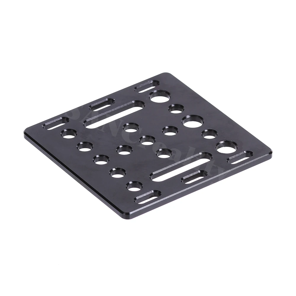 3D Printer part Openbuilds V-Slot Gantry Plate 20mm black sand blasting 65.5mmx65.5mmx3mm | Компьютеры и офис