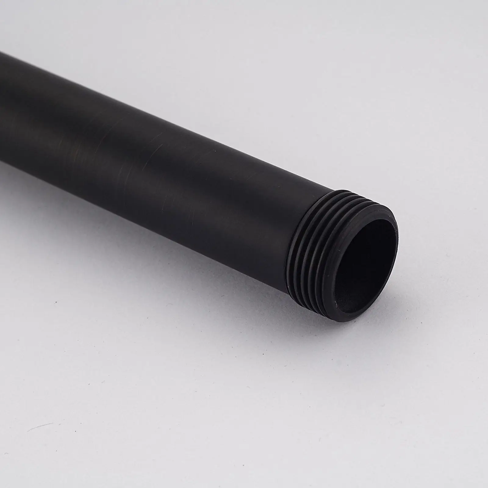 g34 12 solid brass black oil rubbed bronze round bathroom shower faucet pipe extension tube bar bathroom accessories kba704 free global shipping