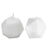 polygonal cube candle 3d irregular aromatherapy candle home decor