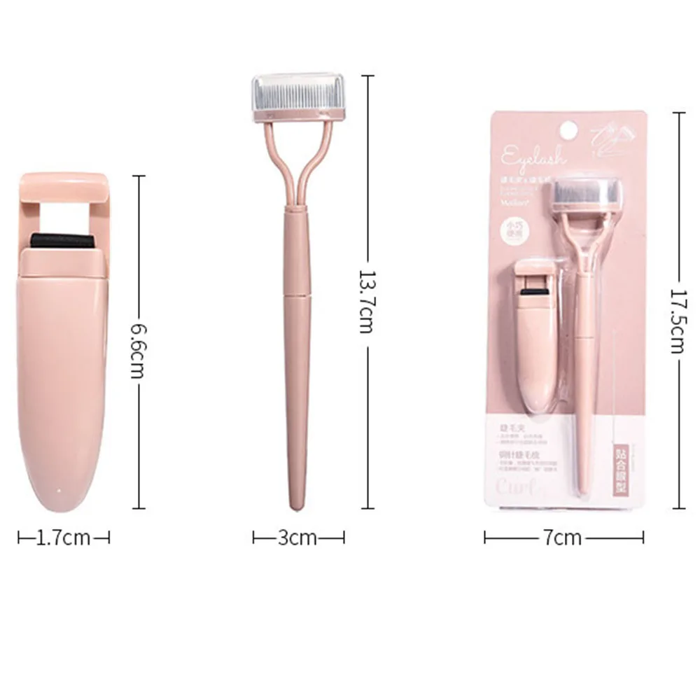 Щетка для ресниц складная Набор бигуди портативная фотощеточка расческа