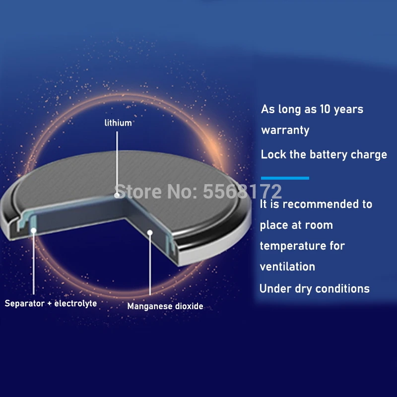 300 шт. Литиевые Батарейки для SONY CR1632 CR 1632 ECR1632 DL1632 KCR1632 LM1632 3 в | Электроника