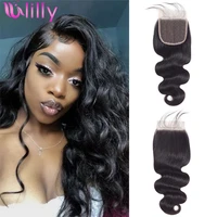 14 22 inch hd 5x5 lace closure only remy 100 human hair peruvian body wave lace closure pre plucked with baby hair