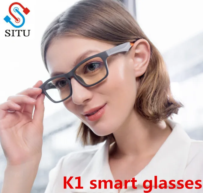 Bluetooth гарнитура K1 с защитой от сисветильник умные очки SmartTouch беспроводные
