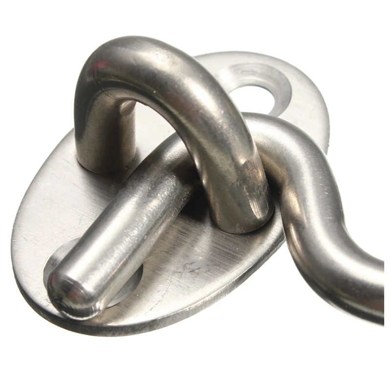 1 комплект из нержавеющей стали крюк для салона глаза проливные Ворота дверная