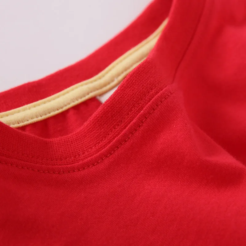 Весенне-осенние Топы для малышей модная футболка мальчиков Повседневная детей