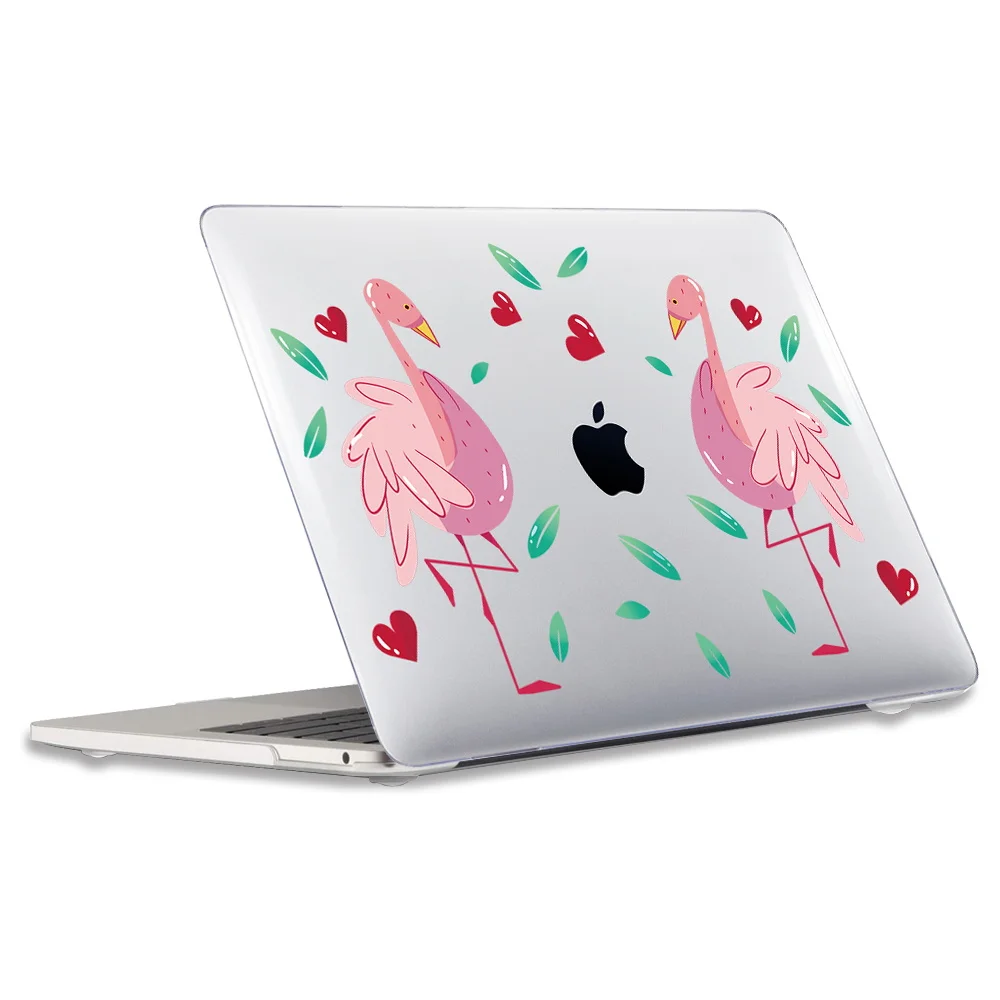 Чехол для ноутбука Apple MacBook Pro 13/15/16/Macbook Air 13/11 дюйма прозрачный жесткий защитный