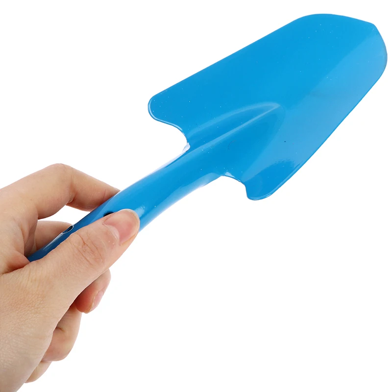 

1pc Small Iron Shovel Thickened Iron Shovel Conjoined Iron Handle Gardening Tools 5 Colors Garden Shovel