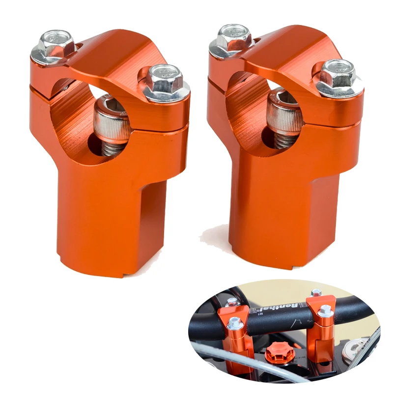 

NICECNC 52mm Handlebar Clamp Risers Bar Mount Clamp EXC XCW 200 250 300 350 400 450 500 SX 85 2016 2017 2018 SXF EXCF XC