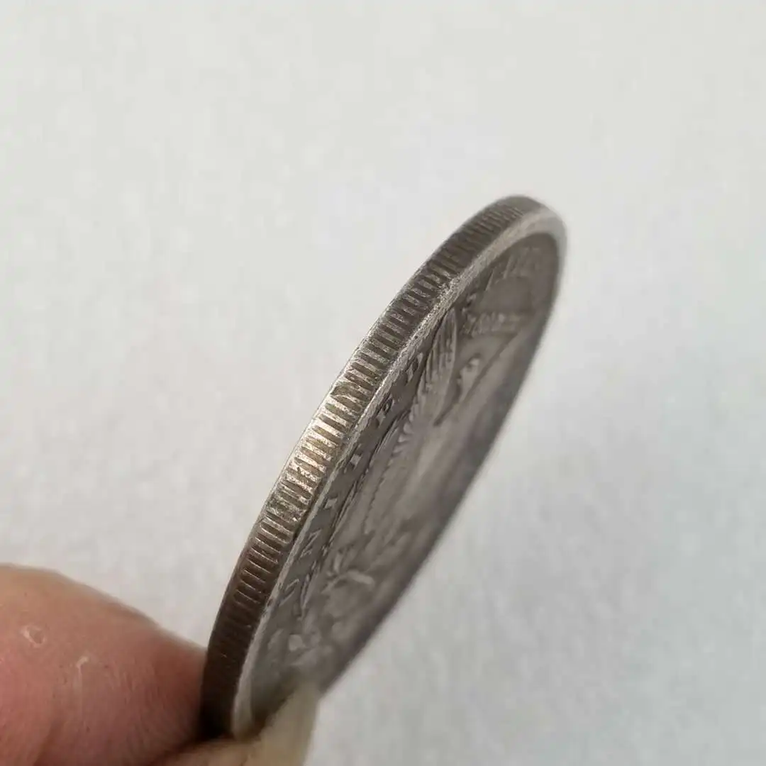 2 шт. 1880 Американский Морган памятная монета Золотая с позолотой монеты 1