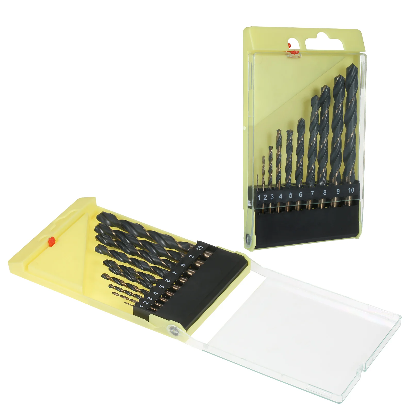 

KKmoon High-Скорость Сталь сверло твердого металла HSS Бит Нержавеющая сталь Сталь сверление спиральное сверло Набор отверток с хранения Чехол с...