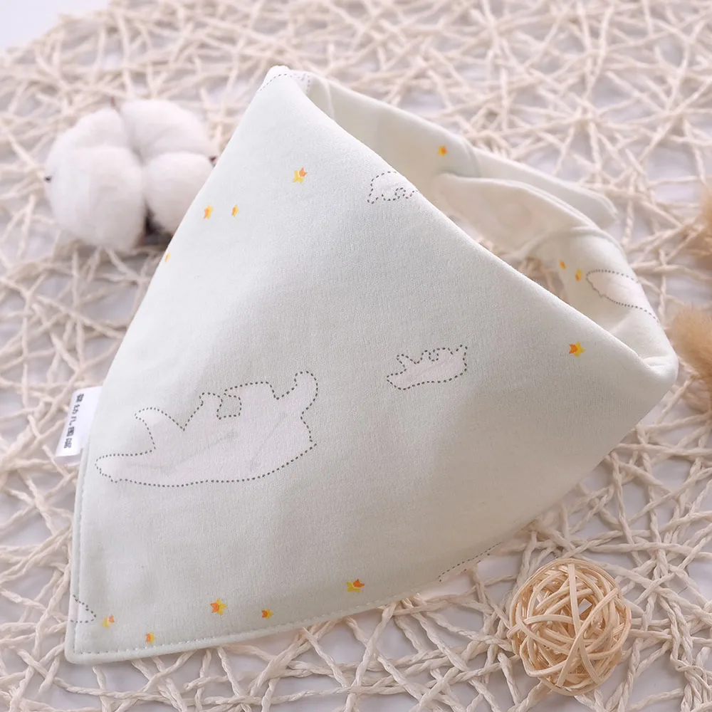 Детская Хлопковая повязка-слюнявчик треугольная водонепроницаемая | одежда и