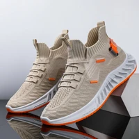mens shoes 2021 summer new leisure sports shoes mens shoes fly weave breathable running shoes men breathable anti skid 39 44