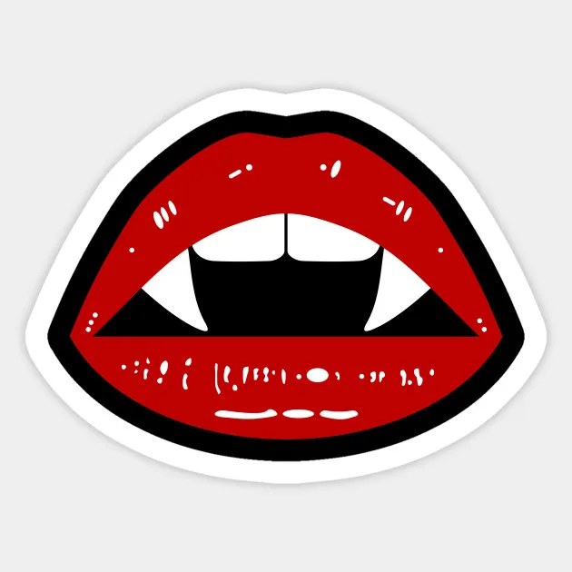 1pcs True Blood American TV Show Waterproof Sticker For DIY Suitcase Skateboard Car Styling Decoration Accessories Stickers | Автомобили и