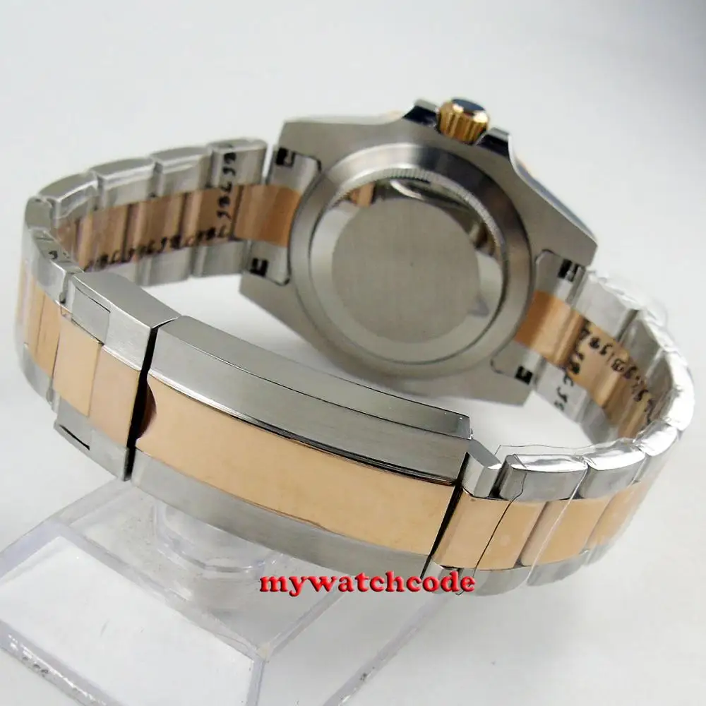 Мужские часы bliger с белым циферблатом и сапфировым стеклом 40 мм | Наручные