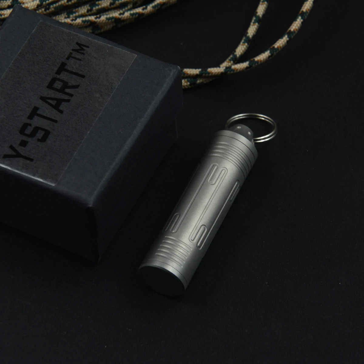 Водонепроницаемая трубка из титанового сплава для путешествий и кемпинга