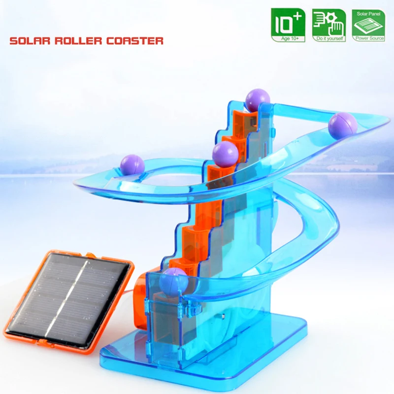 Солнечная игрушка американские горки маленькие шарики полностью соответствуют