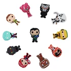 11 шт.лот подвески для обуви с персонажами игры из ПВХ, аксессуары для обуви, пряжки, подходит для браслетов, Croc JIBZ, подарок на Рождество для детской вечеринки