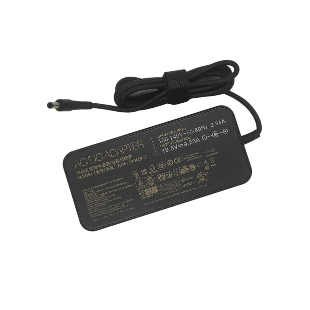 gaming 180w 19 5v 9 23a 5 52 5mm laptop adapter for asus rog g75 g75vw gl502vtgl502v g75vx gl502 g750jmn charger power supply free global shipping
