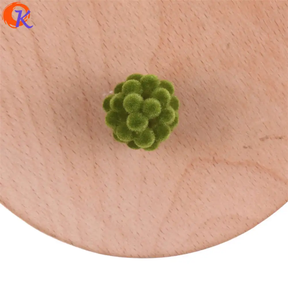 

Cordial Design 50Pcs/Bag Jewelry Accessories/DIY Jewelry/Fabric Bead/Hand Made/Ball Shape/Embellishments/Earring Findings