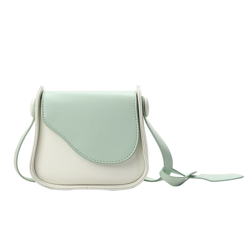 

Solid Color Small PU Leather Crossbody Bags for Women 2021 Summer Shoulder Cross Body Bag Ladies Handbags Shopping Purses