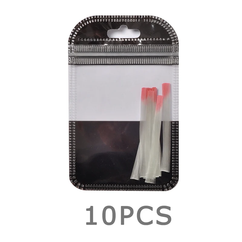 10/30/50pcs Fiberglass Nail Extension Glass Fibernails Fiber Nail Silk Extension Set Nail Acrylic Tips Nail Salon