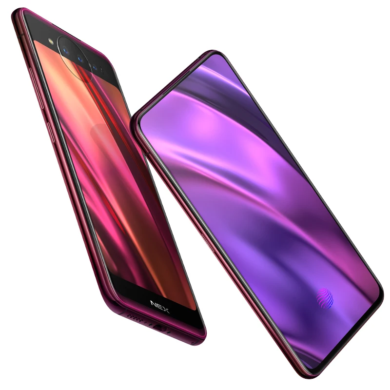 Vivo Nex 2 Мобильный телефон Snapdragon 845 Android 9,0 6,39 дюймов+ 5,49 дюймов двойной экран 10 Гб ram 128 ГБ rom Face ID