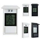 Цифровой максимальный и миниатюрный термометр Greenho, устройство для измерения максимальных и минимальных температур, для использования в саду, дома и на улице