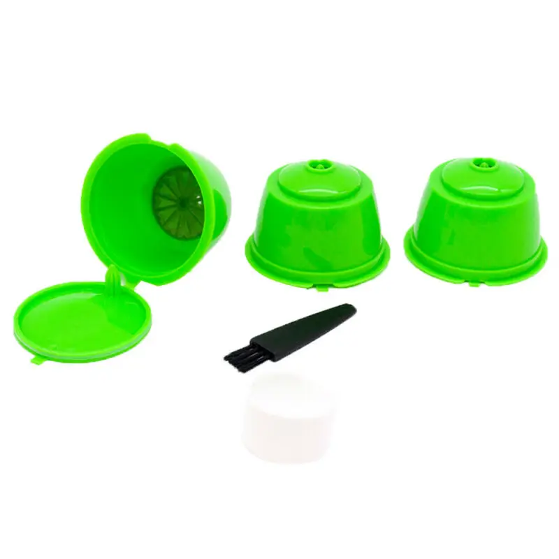 3x многоразовая кофейная капсула чашка для Dolce Gusto Nescafe набор многоразовых