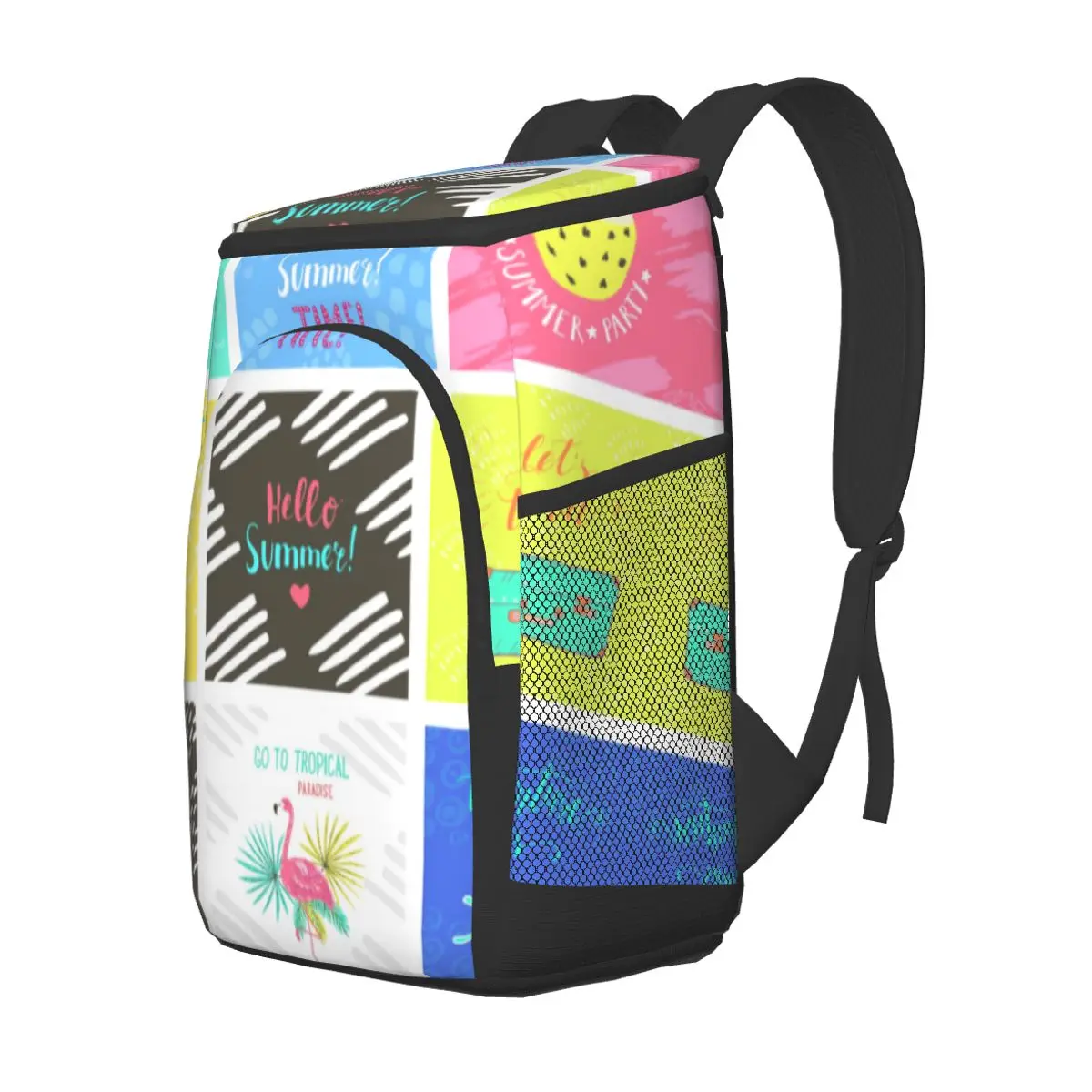 picnic cooler backpack summer labels waterproof thermo bag refrigerator fresh keeping thermal insulated bag free global shipping