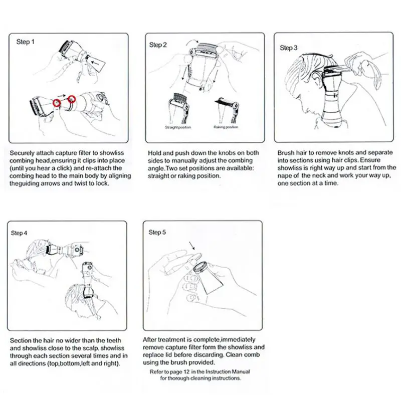 Pet Electric Lice Comb for Dog to Repel Cleaner Small Medium and Large Dogs Cattle Horse For Home Farm 220 V-240 V | Дом и сад