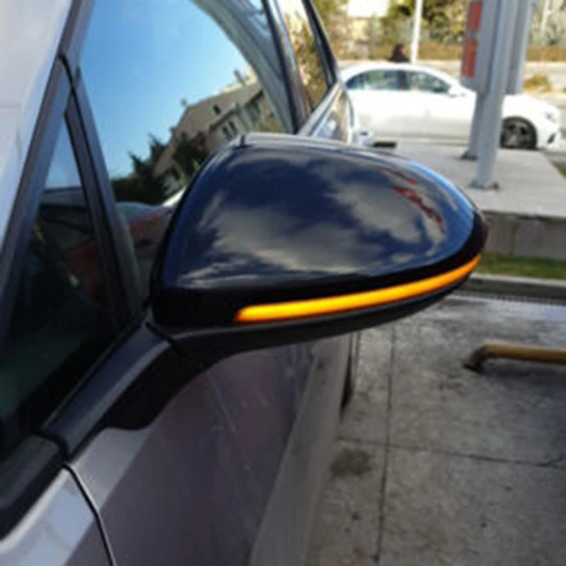

AU04 -LED Turn Signal Mirror Light for -Golf MK7 7 7.5 -GTI R GTD 2013 2015 2016 2018 2019 2020 Dynamic Blinker