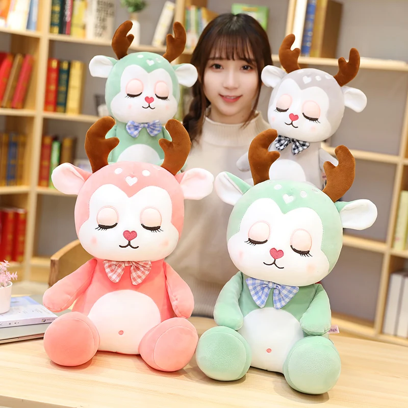 Лидер продаж привлекательные милые детские игрушки Олень плюшевые Мультяшные