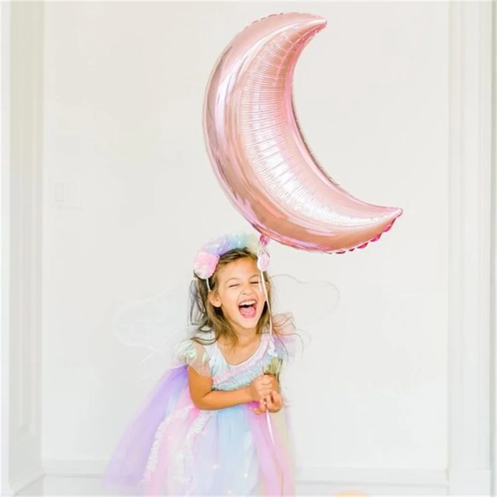 1 шт. 30 дюймов 18 луна звезды большие воздушные шары на день рождения вечерние